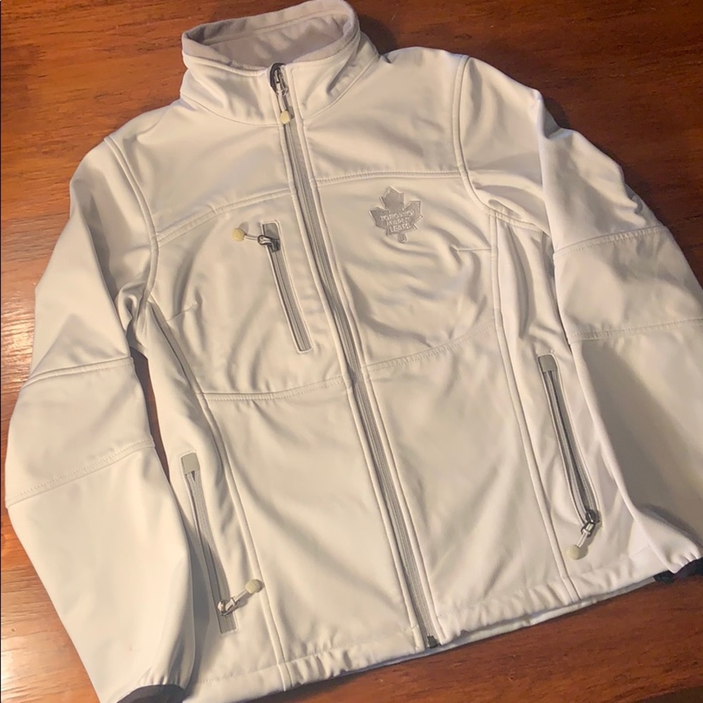 EZI -TORONTO MAPLE LEAFS Zip Jacket (L-81)